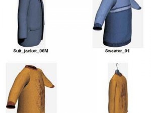 clothes and shoes Model 3D
