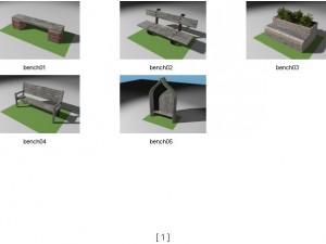 garden collection Modelo 3D