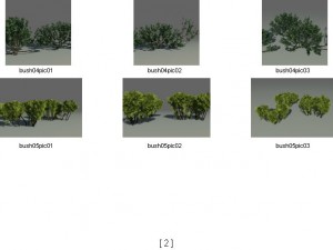 garden collection Modelo 3D