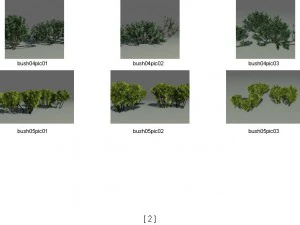 Gartensammlung 3D Modell