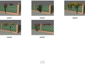 Gartensammlung 3D Modell
