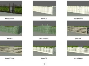 Gartensammlung 3D Modell