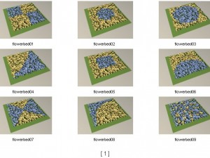 garden collection Modelo 3D