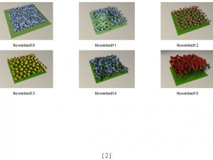 garden collection Modelo 3D