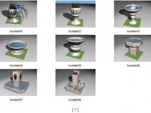 garden collection Modelo 3D