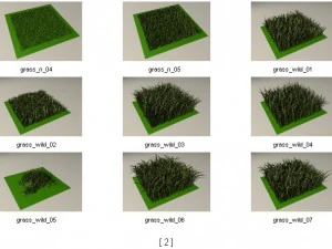 Gartensammlung 3D Modell