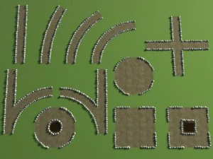 Gartensammlung 3D Modell