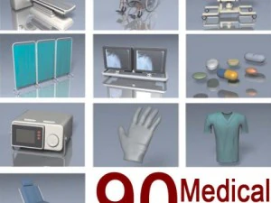 medische apparatuur 3D Model