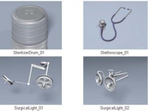 medical equipment Modelo 3D