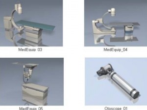 medical equipment Modelo 3D