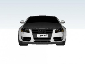 audi a5 tuning 3D Model