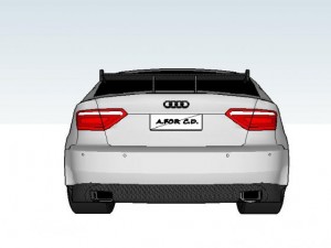 audi a5 tuning 3Dモデル