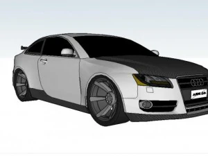 audi a5 tuning 3D Model