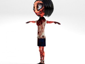 miss lessy Model 3D