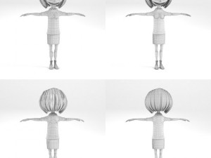 miss lessy Model 3D