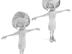miss lessy Model 3D