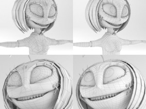miss lessy Model 3D