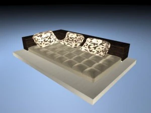 диван 3D Модель