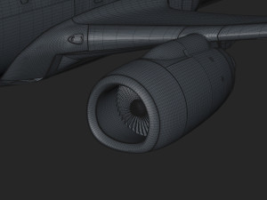 boeing 737-800 turkish airlines high detailed 3D Модель