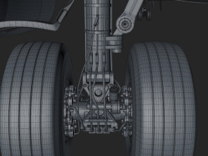 boeing 737-800 turkish airlines high detailed 3D Модель