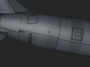 boeing 737-800 turkish airlines high detailed 3D Модель
