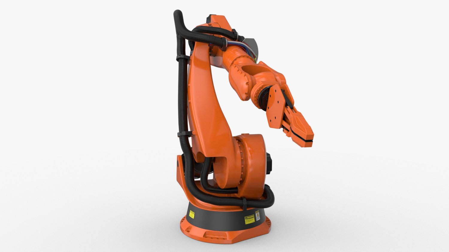Kuka 210 2 Cinema 4d Rigged Industrial Robotic Arm Modelo 3D In.