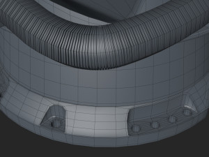 kuka 210 2 cinema 4d rigged industrial robotic arm 3D Модель