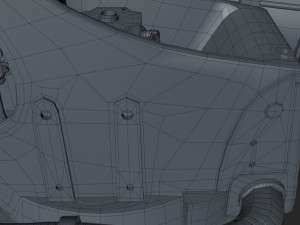 kuka 210 2 cinema 4d rigged industrial robotic arm 3D Модель