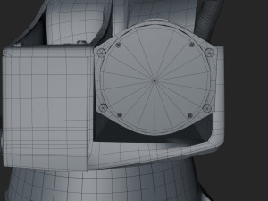 kuka 210 2 cinema 4d rigged industrial robotic arm 3D Модель