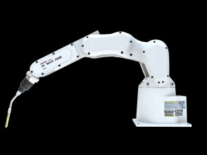 fanuc lr mate 200ib cinema 4d rigged robotic arm 3D 模型
