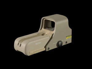 fn scar-h with equipments 3D Model