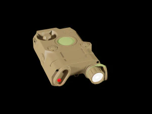 fn scar-h with equipments 3D Model