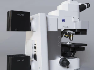 microscope zeiss axio imager 2 3D Model