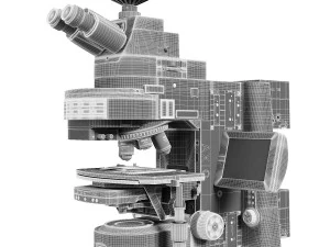 microscope zeiss axio imager 2 3D Model