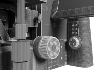 microscope zeiss axio imager 2 3D Model