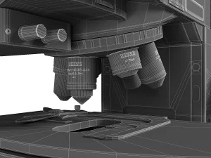 microscope zeiss axio imager 2 3D Model