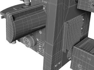microscope zeiss axio imager 2 3D Model