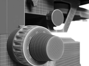 microscope zeiss axio imager 2 3D Model