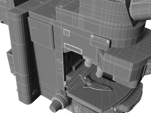 microscope zeiss axio imager 2 3D Model