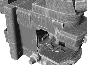 microscope zeiss axio imager 2 3D Model
