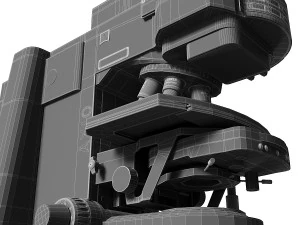 microscope zeiss axio imager 2 3D Model