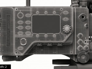 arri alexa sxt plus 3D 모델