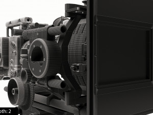 arri alexa sxt plus 3D 모델