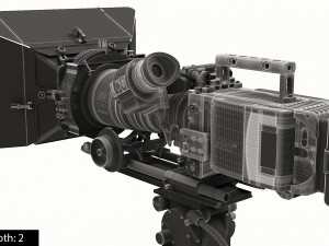arri alexa sxt plus 3D 모델