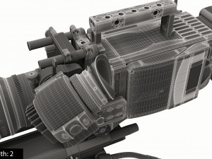 arri alexa sxt plus 3D 모델