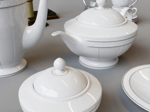 villeroy boch gray pearl 3D Model