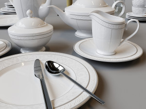 villeroy boch gray pearl 3D-Modell