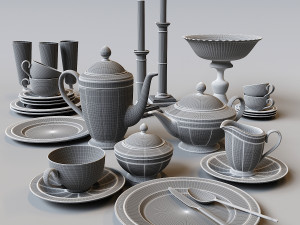 villeroy boch gray pearl 3D-Modell