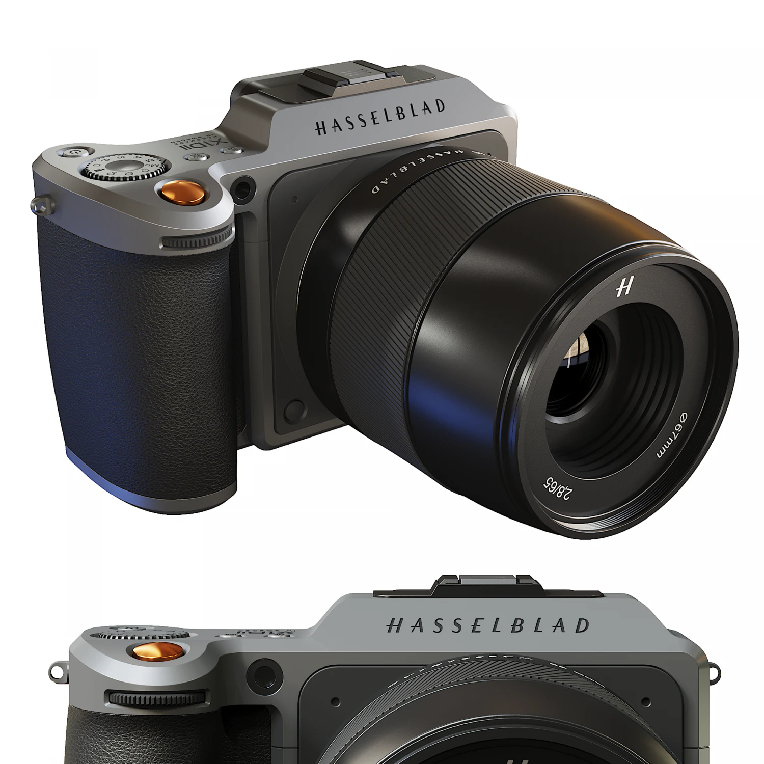 hasselblad x1d2 3D Model .c4d .max .obj .3ds .fbx .stl .blend 