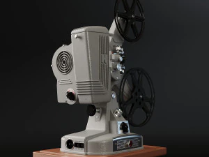 keystone 109d 8mm cinema projector 3D Model